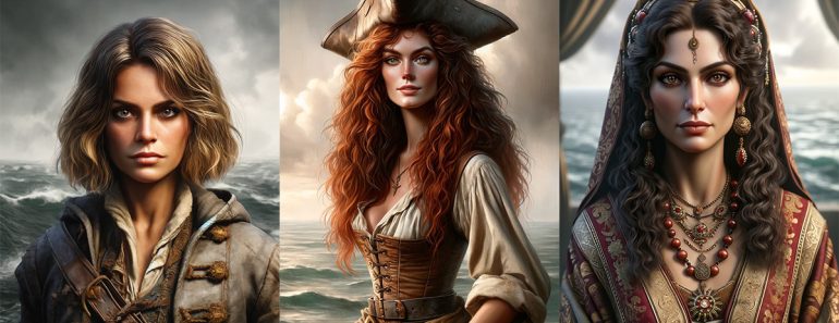 Las mujeres pirata más temidas de todos los mares